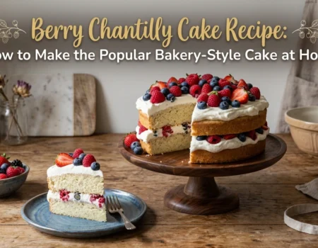 Berry Chantilly Cake Recipe How to Make the Popular Bakery-Style Cake at Home