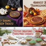 Holiday Baking Ideas Christmas, Thanks giving , Halloween & More.