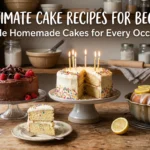 The Ultimate Cake Recipes for Beginners Simple Homemade Cakes for Every Occasion