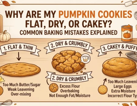 Why Are My Pumpkin Cookies Flat, Dry or Cakey Common Baking Mistakes Explained