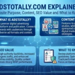 AdsTotally.com Explained Website Purpose, Content, SEO Value and What to Know.
