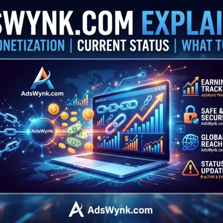 AdsWynk.com Explained Link Monetization, Current Status and What to Know.