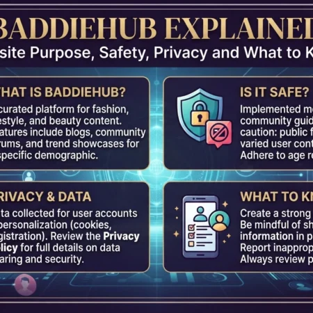 Baddiehub Explained Website Purpose, Safety, Privacy and What to Know.
