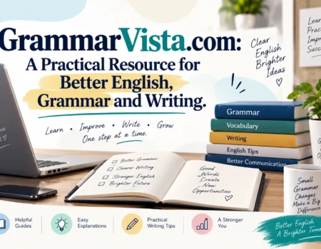 GrammarVista.com A Practical Resource for Better English, Grammar and Writing.