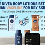 I Am a GenZ Man. Are Nivea Body Lotions Better Than Vaseline for Dry Skin.