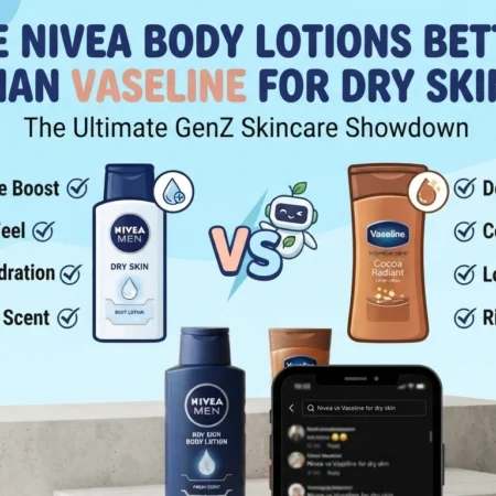 I Am a GenZ Man. Are Nivea Body Lotions Better Than Vaseline for Dry Skin.