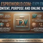 TablesProWorld.com Exploring Its Content, Purpose and Online Value.