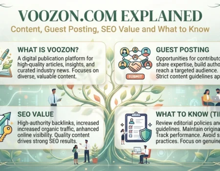 Voozon.com Explained Content, Guest Posting, SEO Value and What to Know.
